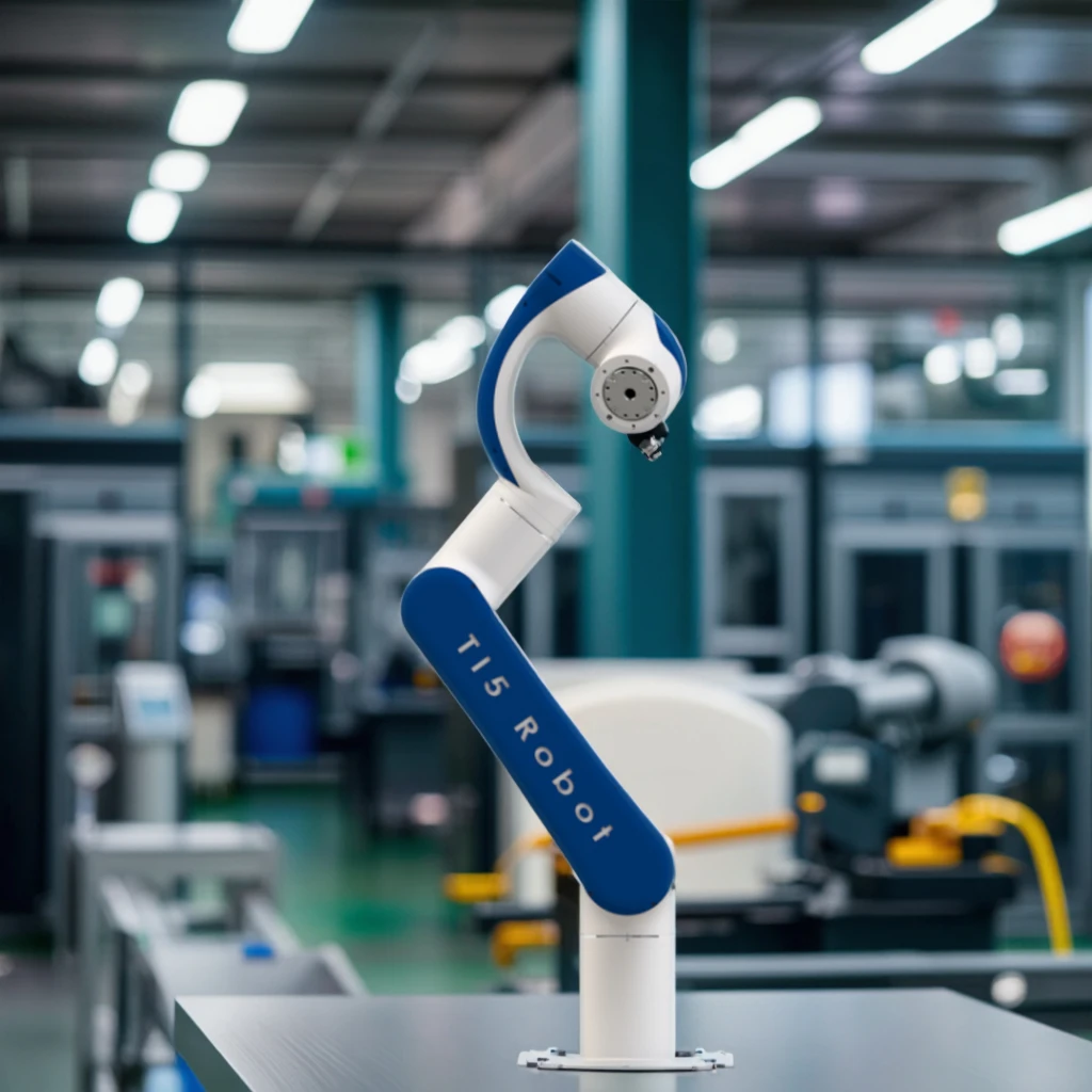 Ti5 Series High Precision 3kg Payload Robotic Arm 600mm Working Radius 24V-48V Voltage Collaborative Flexible Automation Core