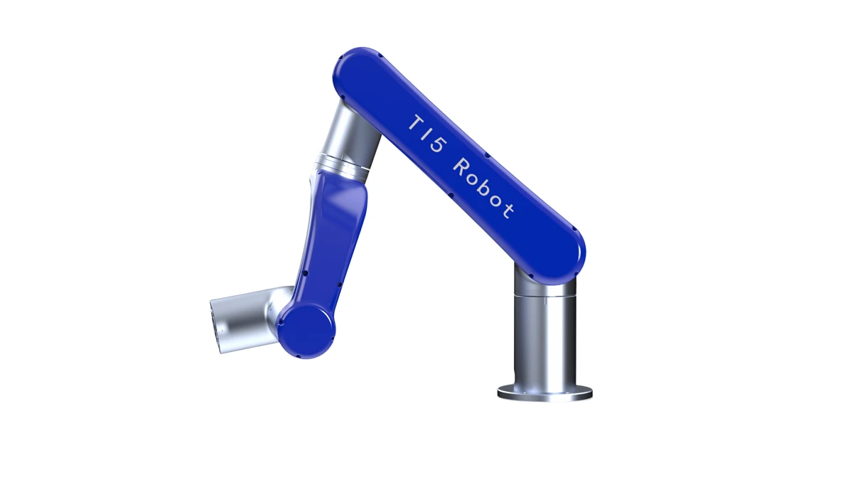 Ti5 Robot Eblm Series 1kg Payload Motor Aluminum Alloy Compact Desktop Collaborative Robot Arm 380mm Working Radius