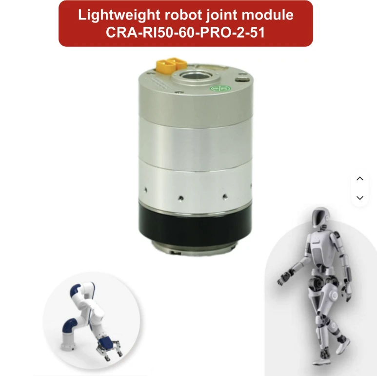 Ti5 Robot CRA-RI50-60-PRO Brushless Permanent Magnet Servo Motor IP50 Waterproof 24-48V DC 23NM Torque Single Encoder