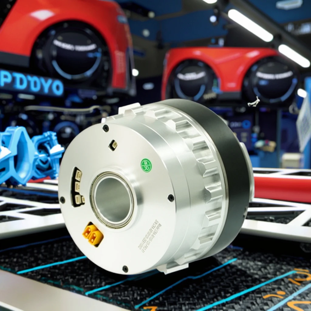 Ti5 Robot Harmonic Drive Servo Motor 500W Flange Mount Brushless Permanent Magnet Totally Enclosed Construction for Robot Arm